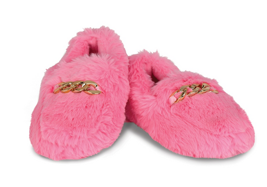 FURRY LOAFER SLIPPERS