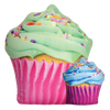 Celebration Cupcake Vanilla Scented Microbead Plus