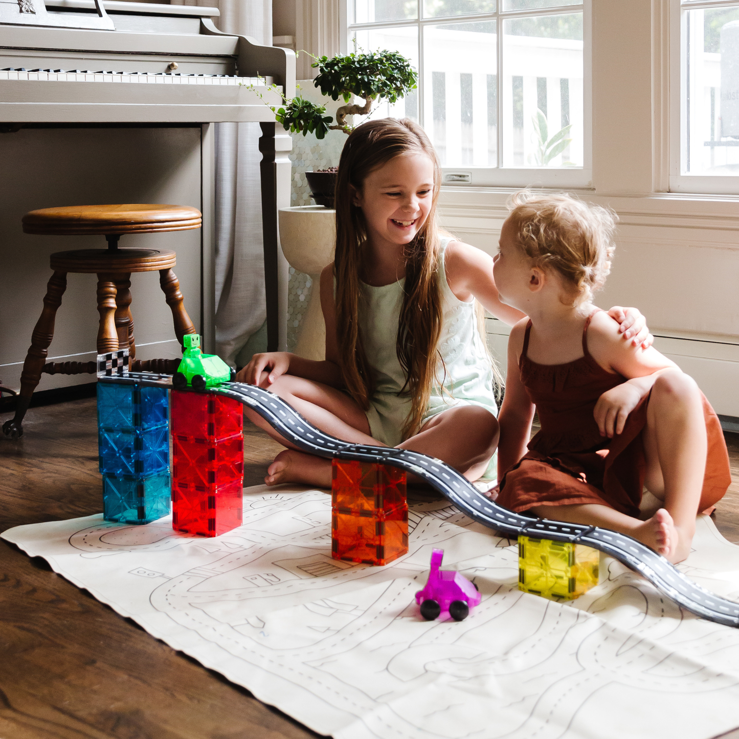MAGNA-TILES | Downhill Duo 40-pc set