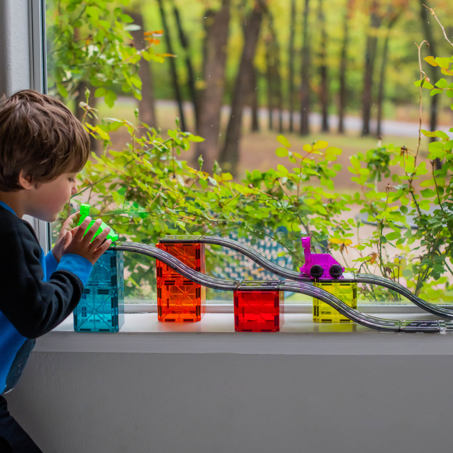 MAGNA-TILES | Downhill Duo 40-pc set