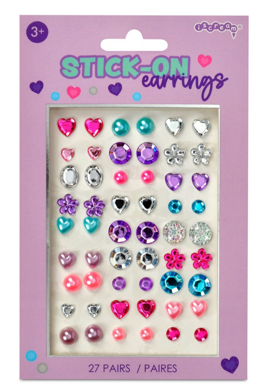 GEM STICK ON EARRINGS