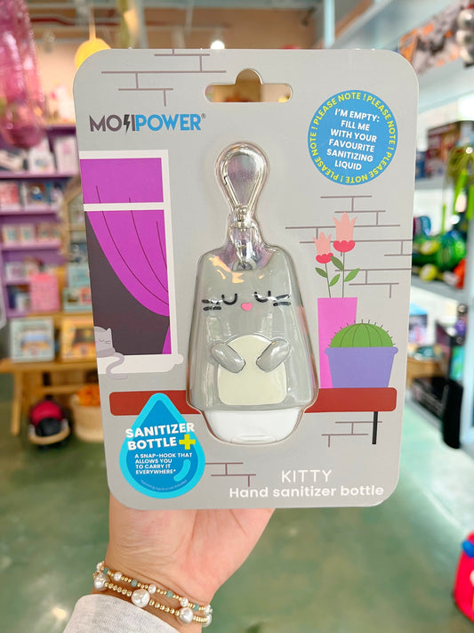 Hand Sanitizer Bottle Keychain | Kitty