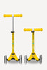 Micro Mini LED Scooter | Yellow