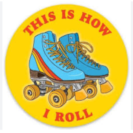 This is how i roll Vinyl sticker