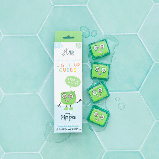 Pippa Light-Up Cubes | Green | Glo Pals
