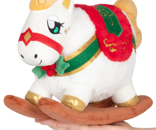 Mini Festive Rocking Horse