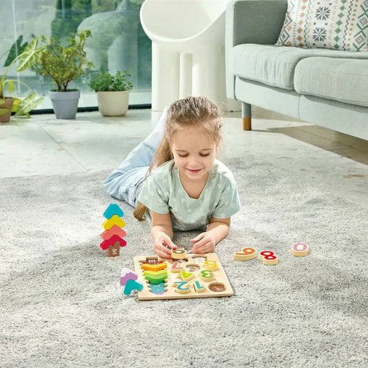 Color & Numbers Puzzle