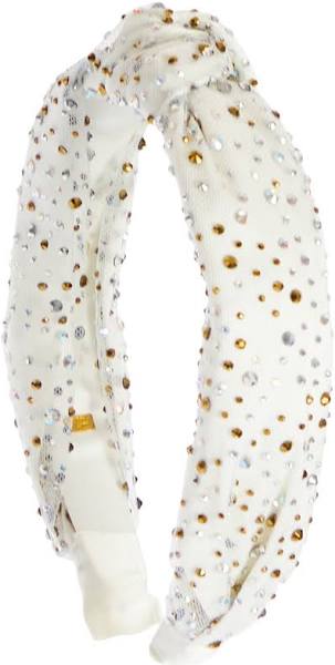 Jeweled Sprinkle Tulle Knot Headband