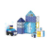 MAGNA-TILES | Police Station 35-pc set