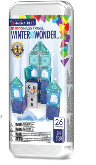 MAGNA-TILES | Winter Wonderland Travel Set