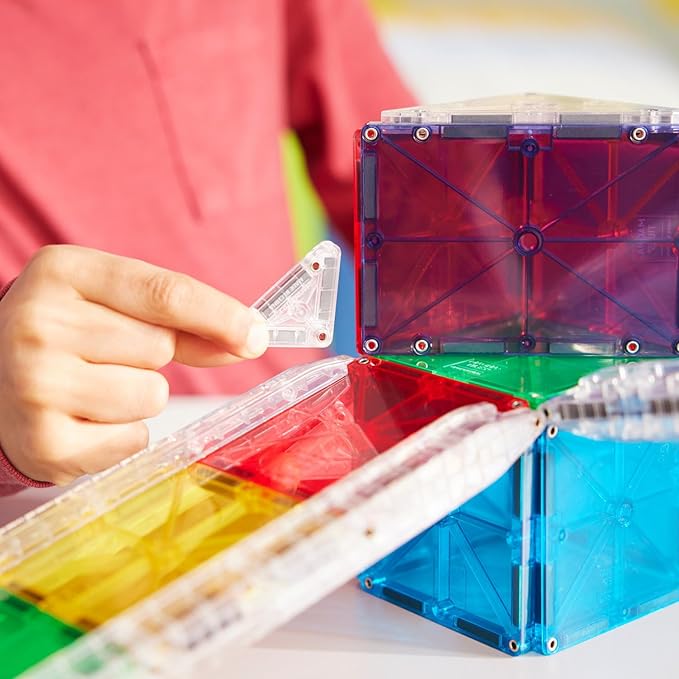 MAGNA-TILES | Rail Racers 33-pc set