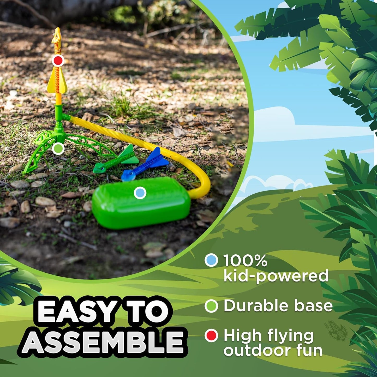 Stomp Rocket | Dino-Soar