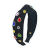 Jeweled Glitter Knot Headband
