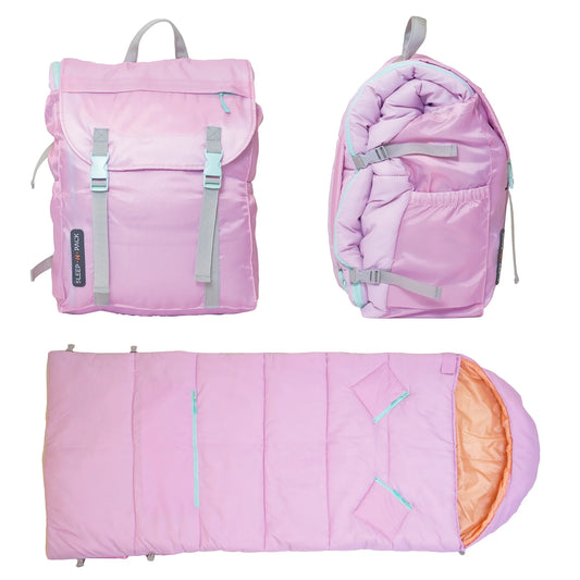 Sleep N Pack | Big Kid | Pink Pirouette