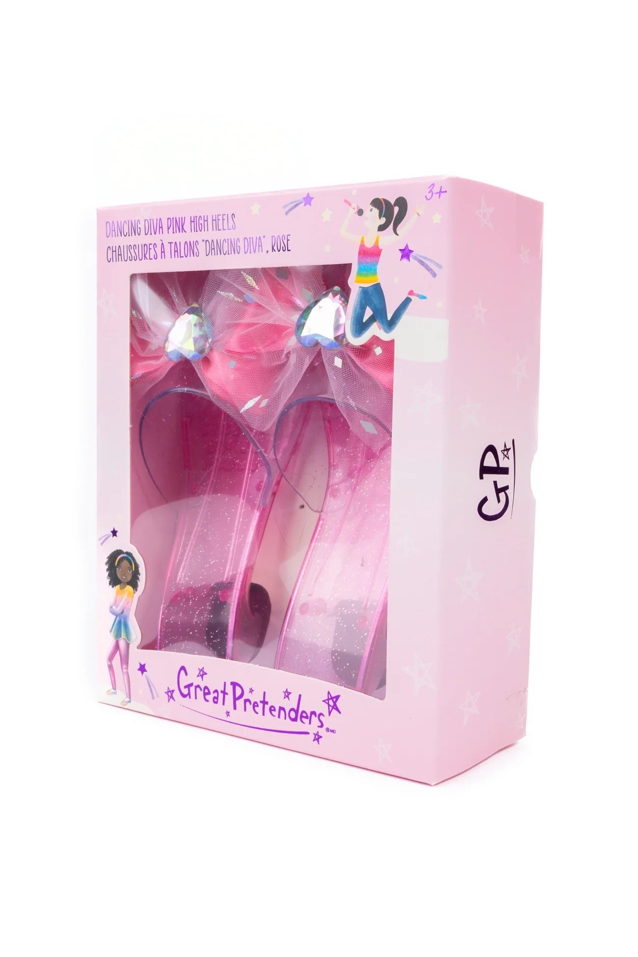 Dancing Diva Pink High Heels | One Size