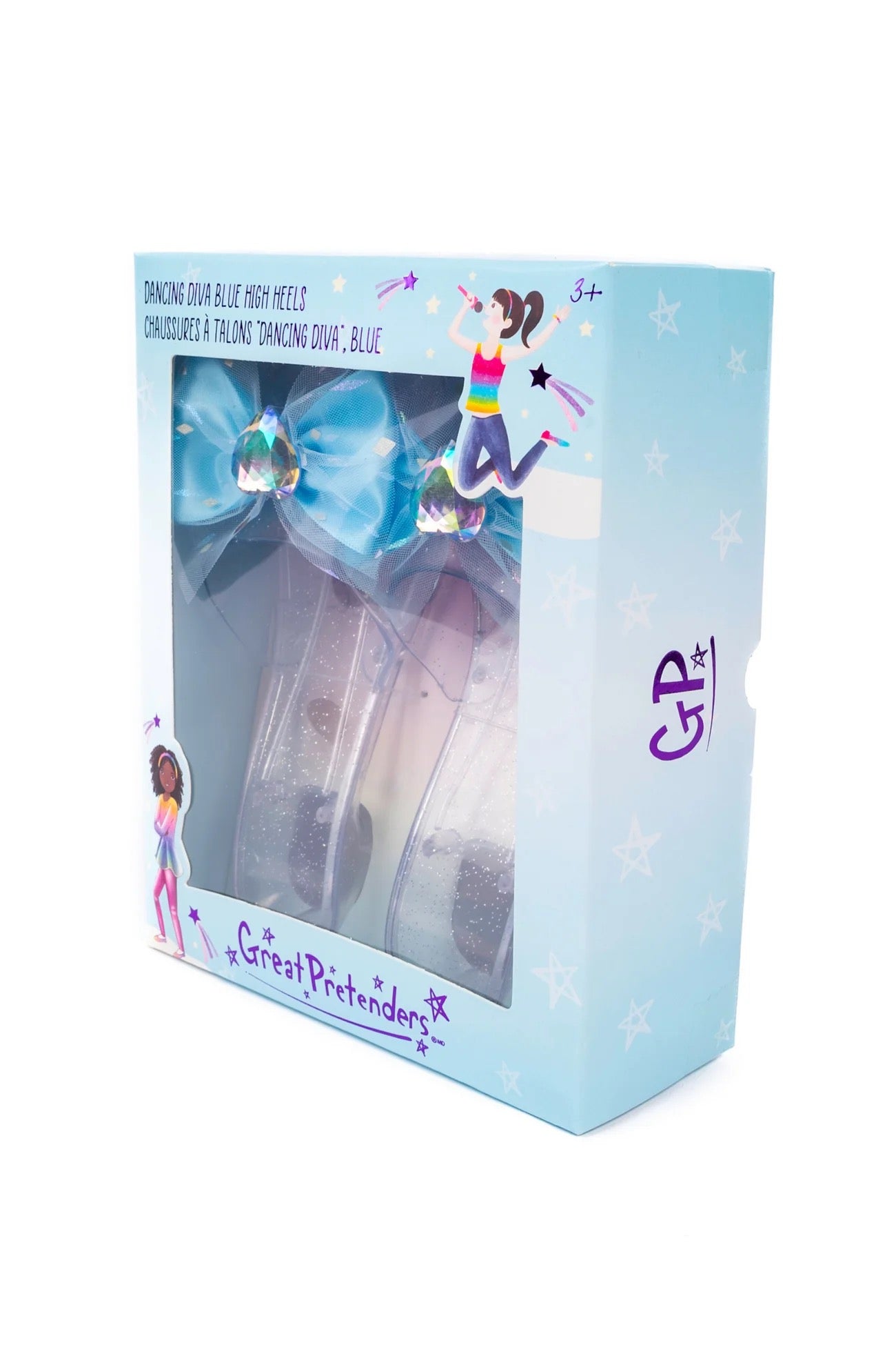 Dancing Diva Blue High Heels | One Size