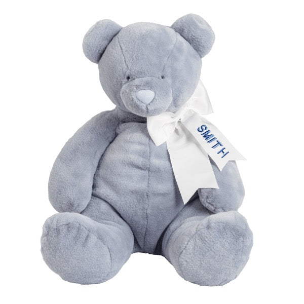 Blue Monogram Me Bear Plush Pal