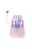 Bling Bling Mermaid Skirt & Hairclip Set | Pink
