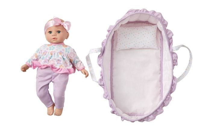 Sweet Smiles Slumber Carrier | Light Skin Tone 14”