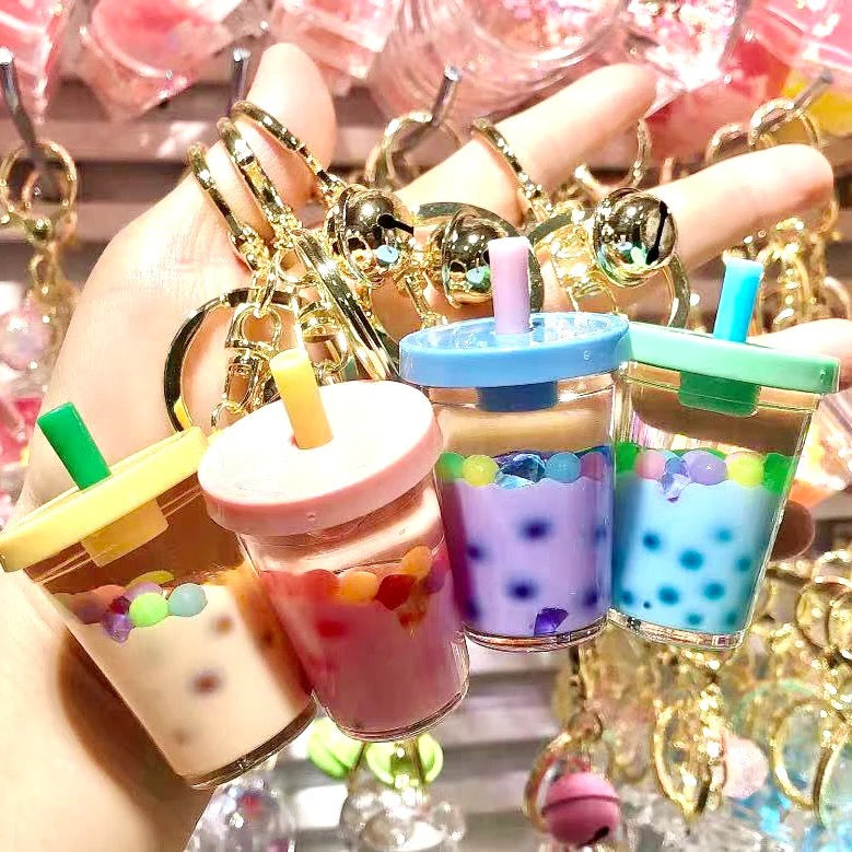 Key Charm | Pastel Boba Floaty