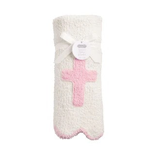 Cross Chenille Blanket | 2 Styles