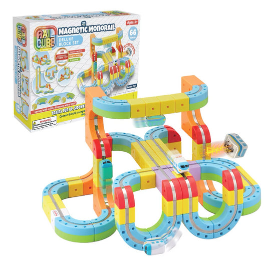 Rail Cube Deluxe Set | 66 Piece Set