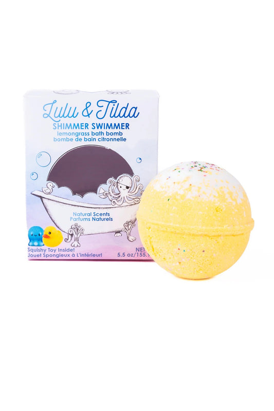 Swimmer Shimmer Bath Bomb | 5.5oz