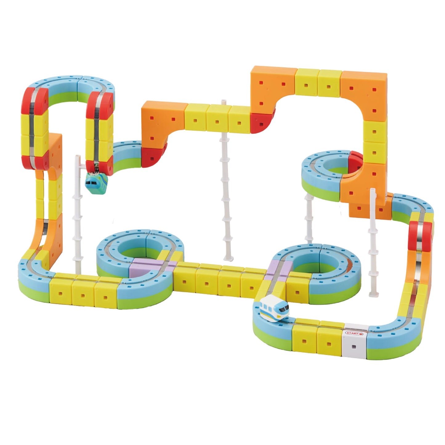 Rail Cube Deluxe Set | 66 Piece Set