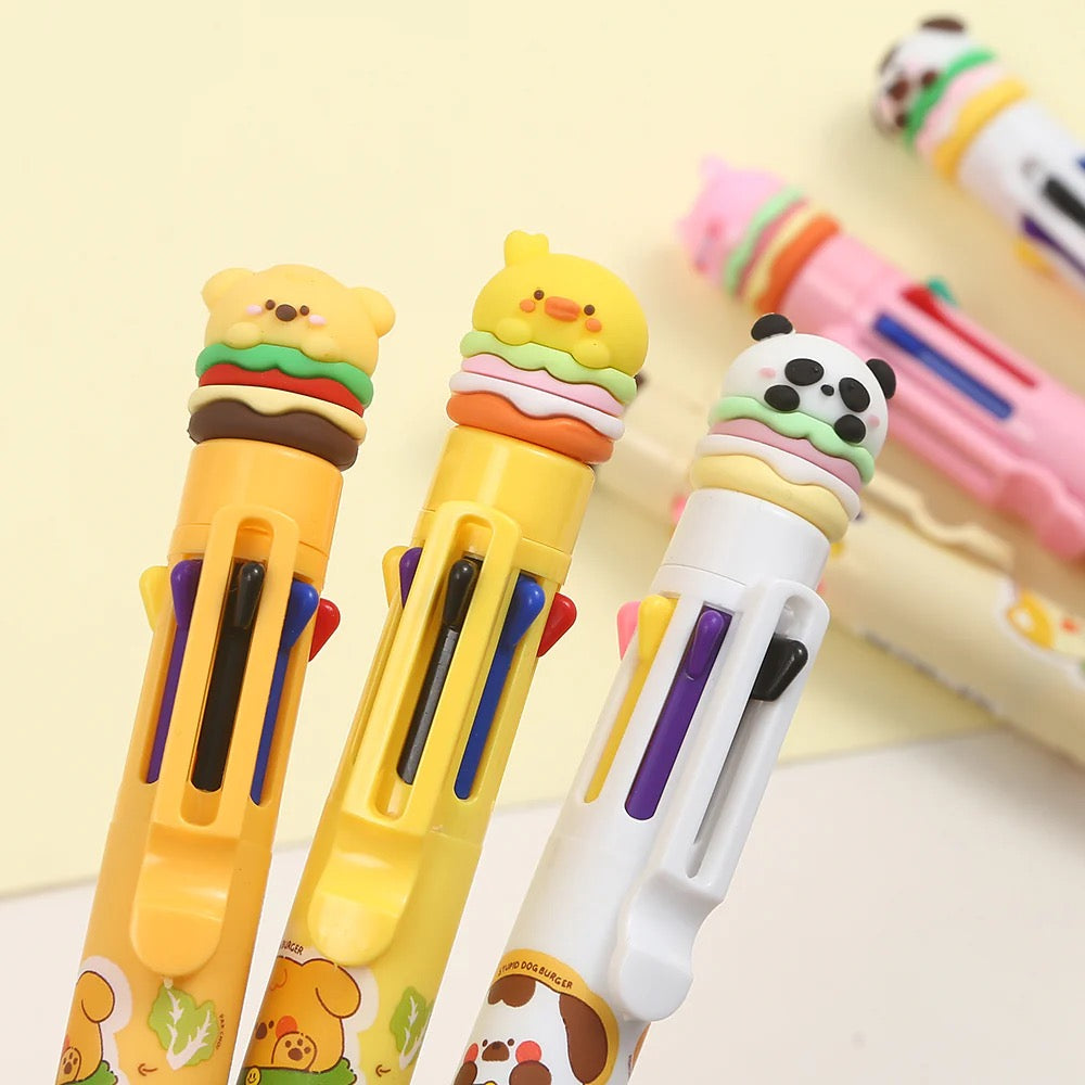 Click Pens | Animal Burger