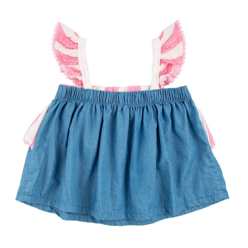 Anya Tank | Stripe Starburst