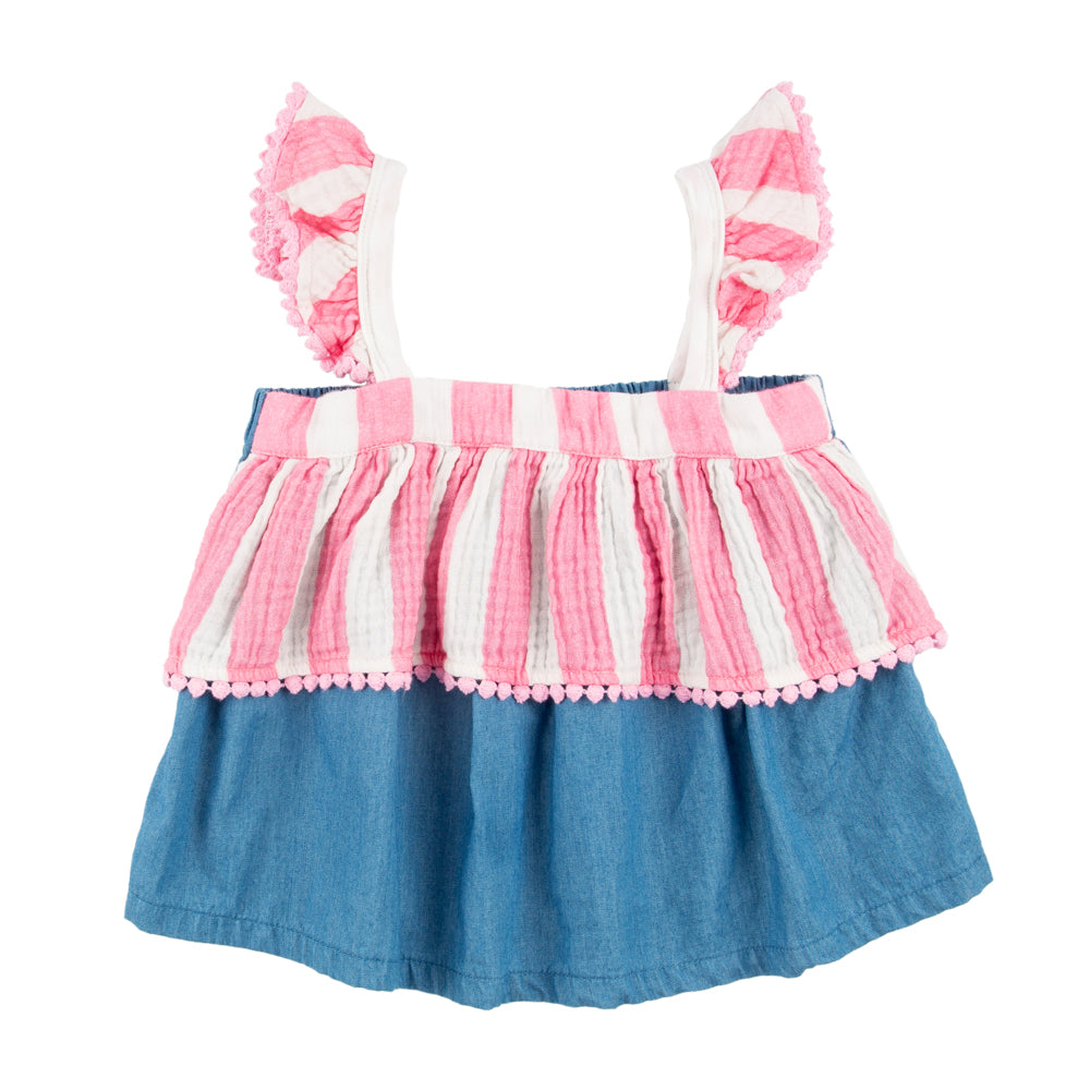 Anya Tank | Stripe Starburst