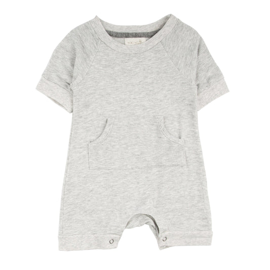 Henry Romper | Moon Grey