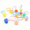 Matte Stars Hair Elastics