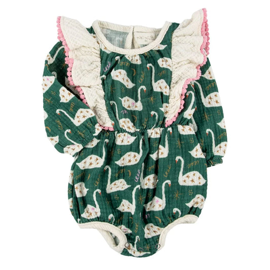 Swan Lake | Ingrid Bubble Romper