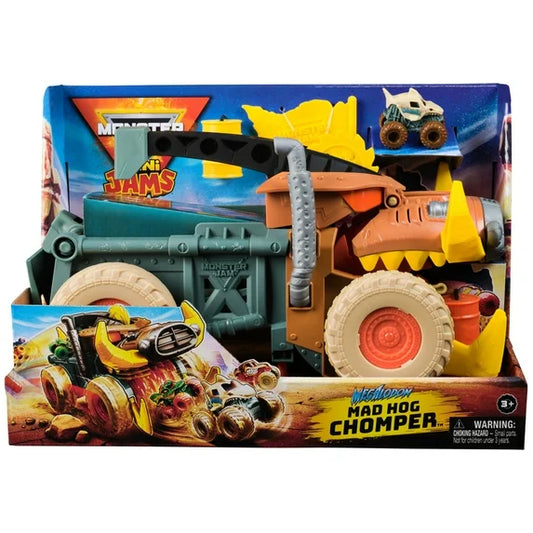 Monster Jam Mini Jam | Megalodon Mad Hog Chomper