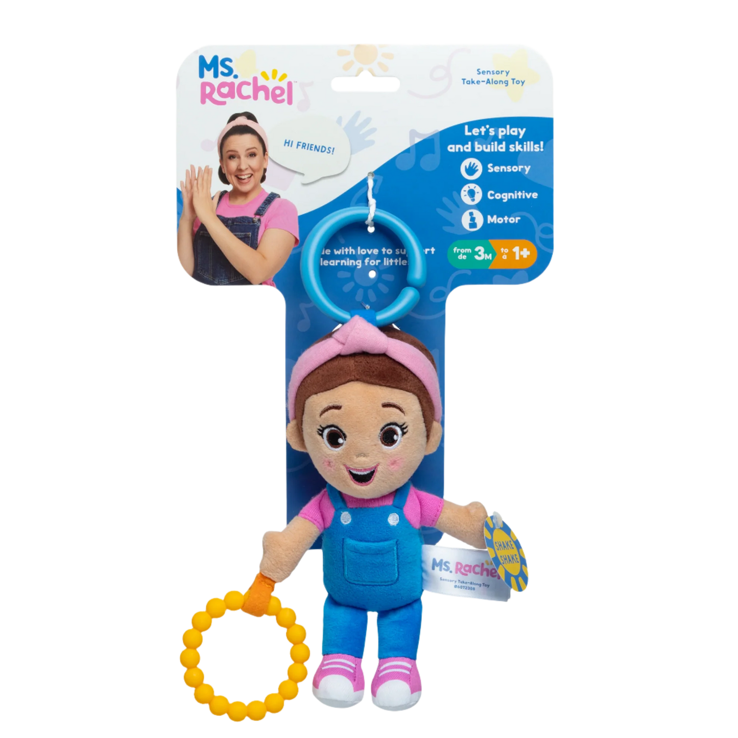 Ms. Rachel Take A long Sensory Toy
