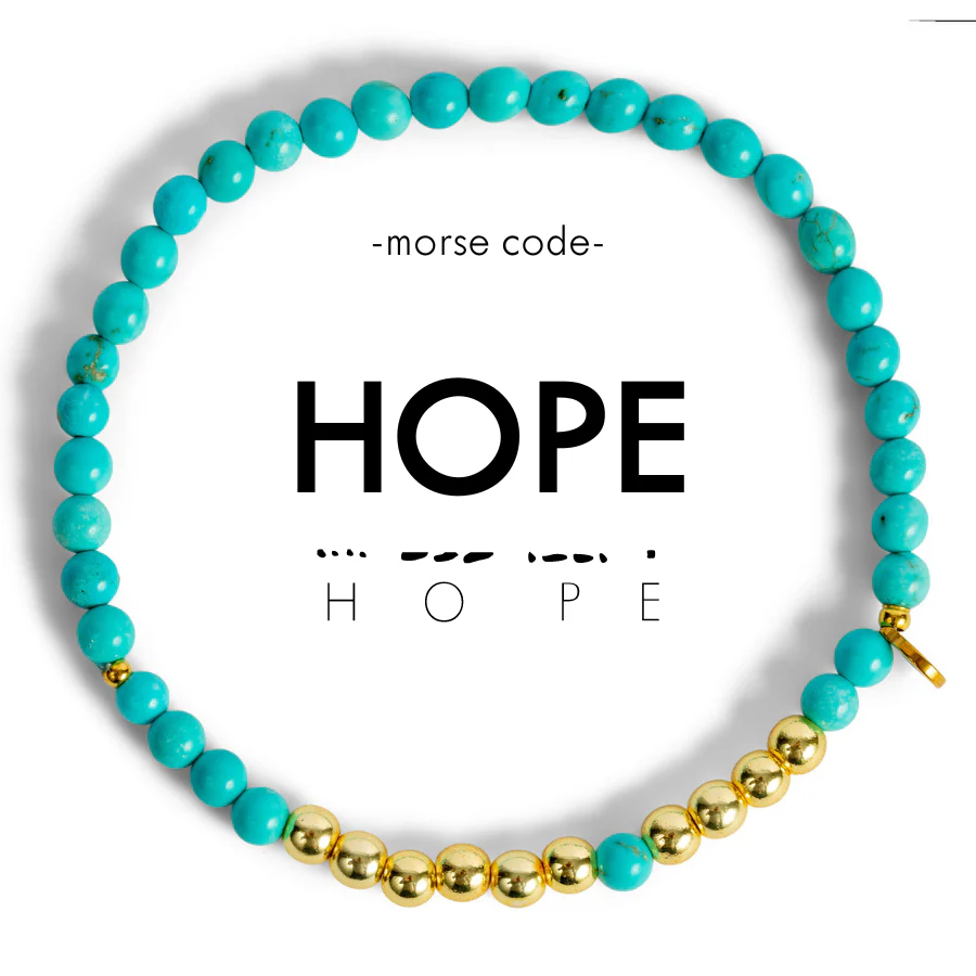 Morse Code Stacker Set: Hope