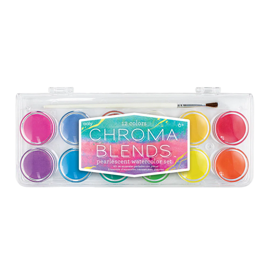 Chroma Blends | Pearlescent Watercolor Set