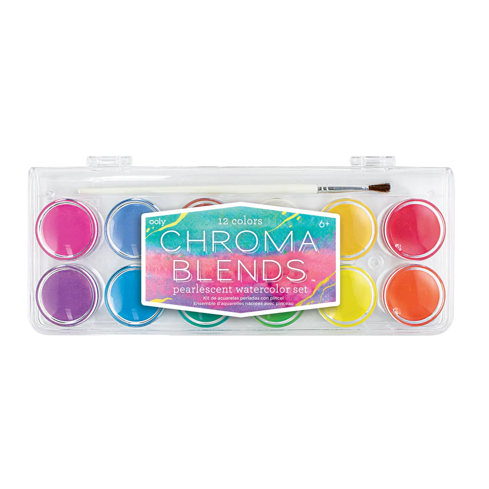 Chroma Blends | Pearlescent Watercolor Set