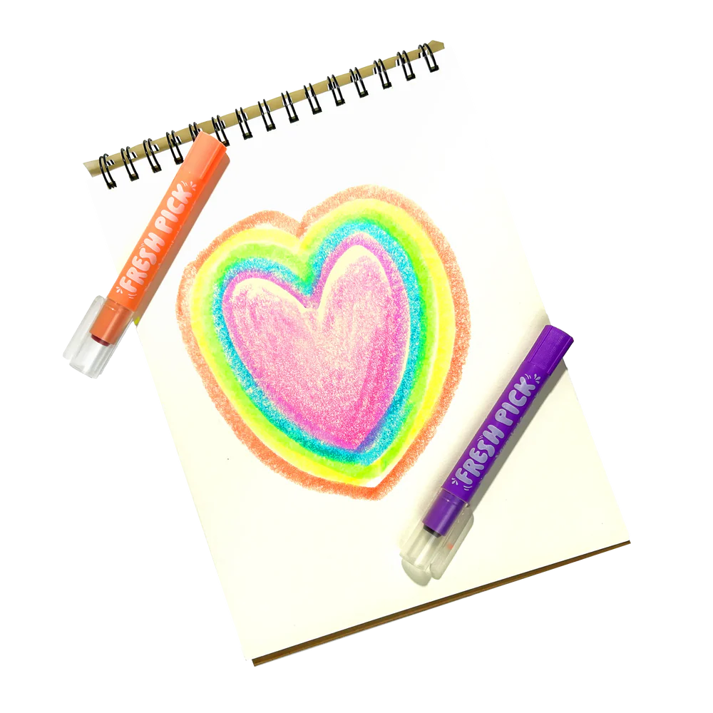 Fresh Pick Apple Scented Gel Crayons
