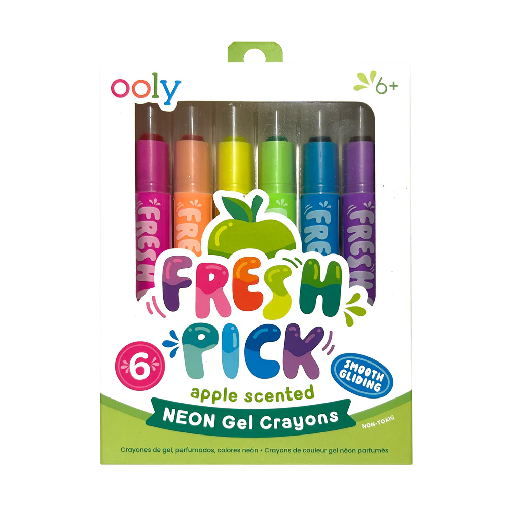 Fresh Pick Apple Scented Gel Crayons
