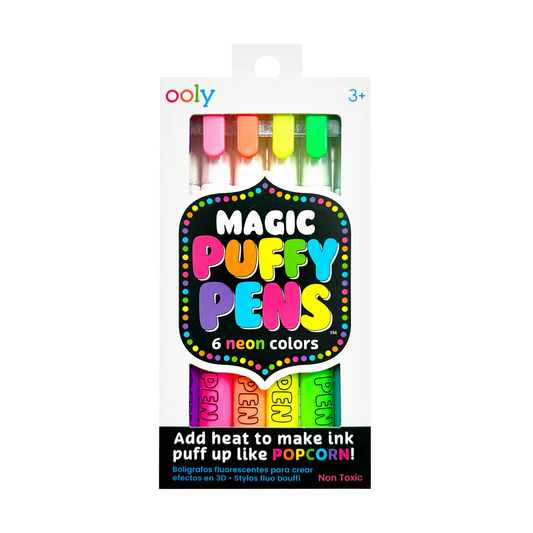 Magic Puffy Pens | Neon