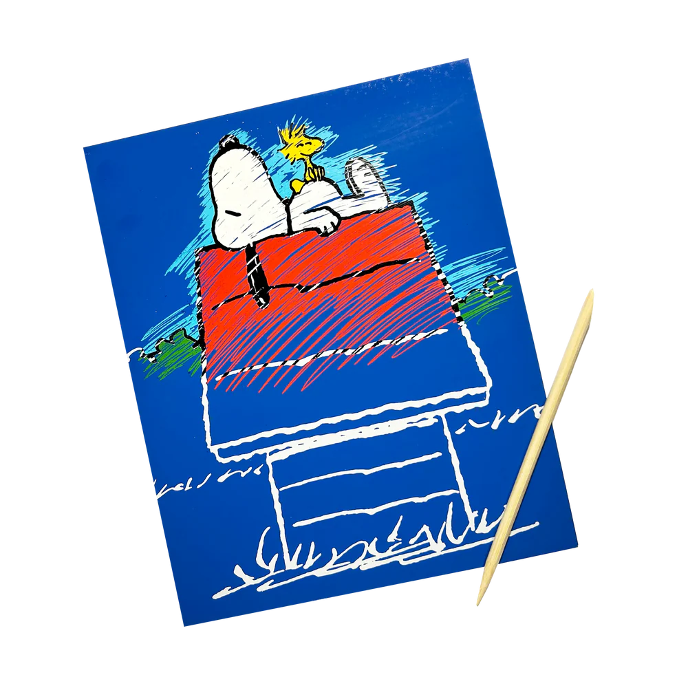 OOLY x Peanuts | Scratch Art Kit