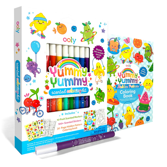 Yummy Yummy | Scented Coloring Kit