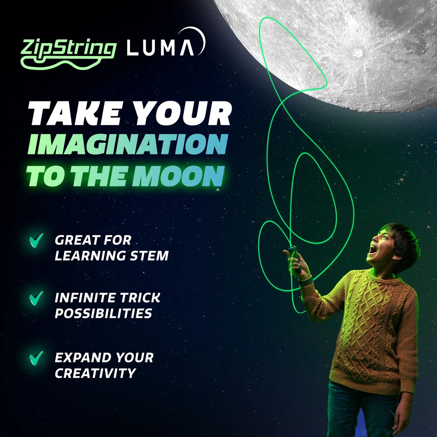 ZipString | Luma String Pack Only