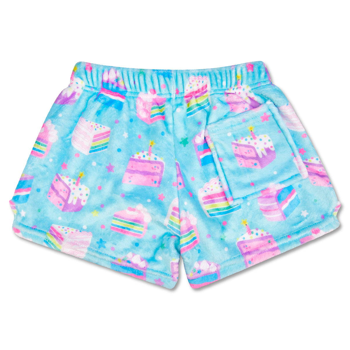 Piece of Cake Plush PJ Shorts