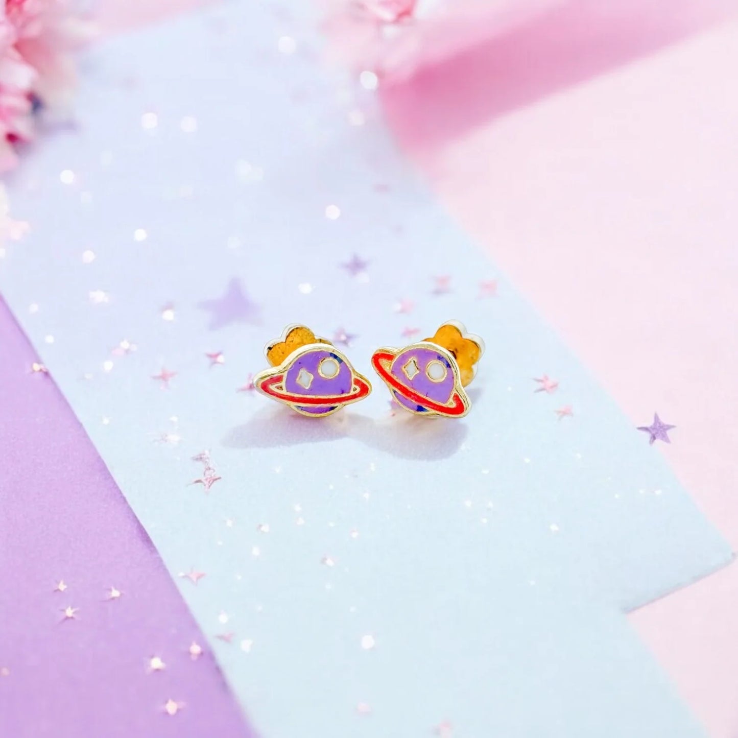 Kids Earring: Saturn