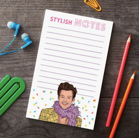 Harry Styles Notepad