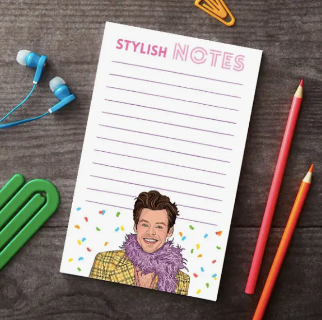 Harry Styles Notepad