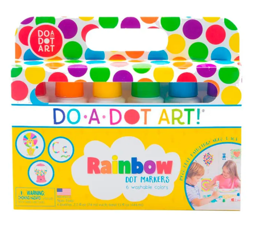 Rainbow Markers 6 pk | Do-A-Dot